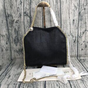 NWT Stella Mccartney Falabella Tote Bag Black
